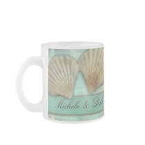 Customize your own seashell design mugs