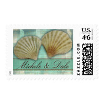 Customize your own seashell design postage