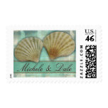 Customize your own seashell design postage