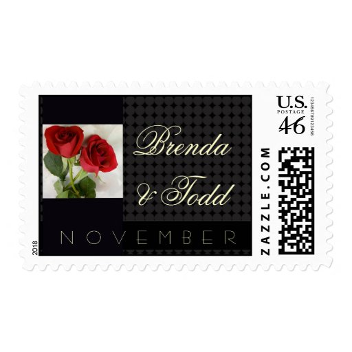 Customize your own wedding postage