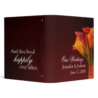 Customize your own wedding storybook ... binder