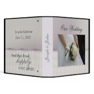 Customize your own wedding storybook ... binder