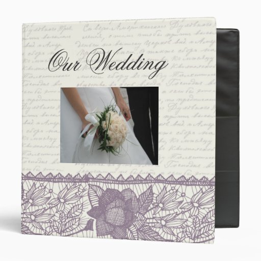 Customize your own wedding storybook ... 3 ring binders