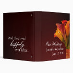 Customize your own wedding storybook ... 3 ring binders