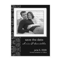 Customize Your Save The Date! Choose Your Color! postcards by TheWeddingShoppe Customize Your Save The Date! Choose Your Color! postcards