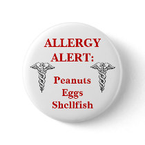 Customizeable allergy button