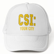 CUSTOMIZEABLE CSI Products hats by TelevisionFun CUSTOMIZEABLE CSI Products hats