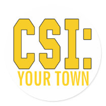 CUSTOMIZEABLE CSI Products Stickers