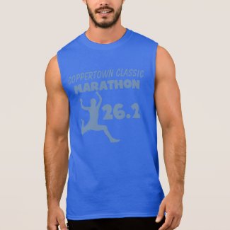 Customized 26.2 Marathon T-shirts (blue)