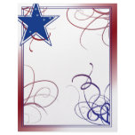 Customized 4th of July Letterhead