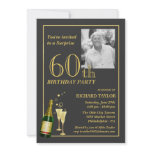 Customized 60th Birthday Party Invitations