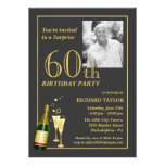 Customized 60th Birthday Party Invitations
