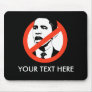 CUSTOMIZED ANTI-OBAMA SLOGAN MOUSE PAD