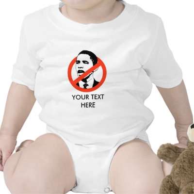 CUSTOMIZED ANTI-OBAMA SLOGAN T SHIRT by antiobama