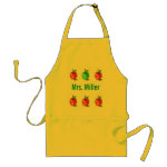 Customized Apples Art Apron