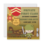 Customized Army Birthday Invitations