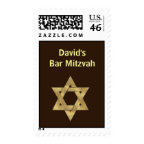 Customized Bar Mitzvah Postage