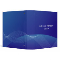 Customized Binders Blue Wave