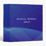Customized Binders Blue Wave
