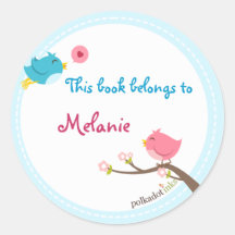 Customized Birdie Stickers Book