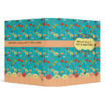 Customized Blue With Dandelions Photo Binder