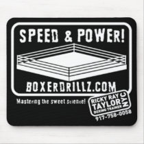 Customized BoxerdrillZ Mouse Pad mousepads