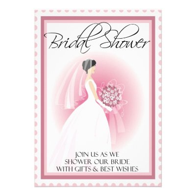 Customized Bridal Shower Invitation