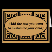 Customized Card cards