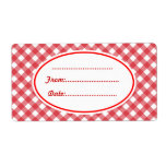 Customized Country Kitchen Labels