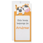 Customized*Cow Bookmarks Book Full Color Rack Card