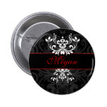 Customized Dark Elegance Buttons