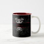Customized Dark Elegance Coffee Mugs