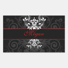 Customized Dark Elegance Sticker