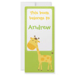 Customized*Giraffe Bookmarks Book Custom Rack Card