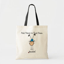 Customized Girls Gymnast Handstand Tote  Bag