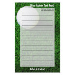 Customized Golf Stationery