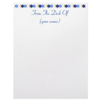 Customized Hanukkah Letterhead by ForWorkaholics Customized Hanukkah Letterhead