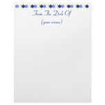 Customized Hanukkah Letterhead