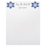 Customized Hanukkah Letterhead