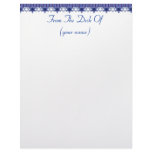 Customized Hanukkah Letterhead