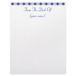 Customized Hanukkah Letterhead