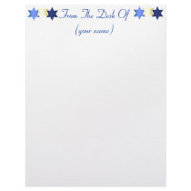 Customized Hanukkah Letterhead by ForWorkaholics Customized Hanukkah Letterhead
