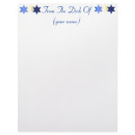 Customized Hanukkah Letterhead