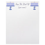 Customized Hanukkah Letterhead
