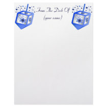 Customized Hanukkah Letterhead