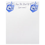 Customized Hanukkah Letterhead