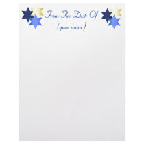 Customized Hanukkah Letterhead by ForWorkaholics Customized Hanukkah Letterhead
