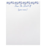 Customized Hanukkah Letterhead