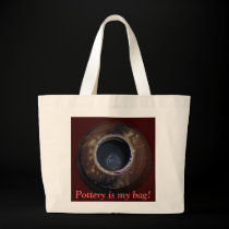 Customized Jumbo Pottery Tote bags