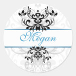 Customized Light Elegance Round Sticker